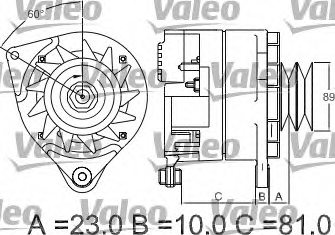 VALEO 436273 Alternator